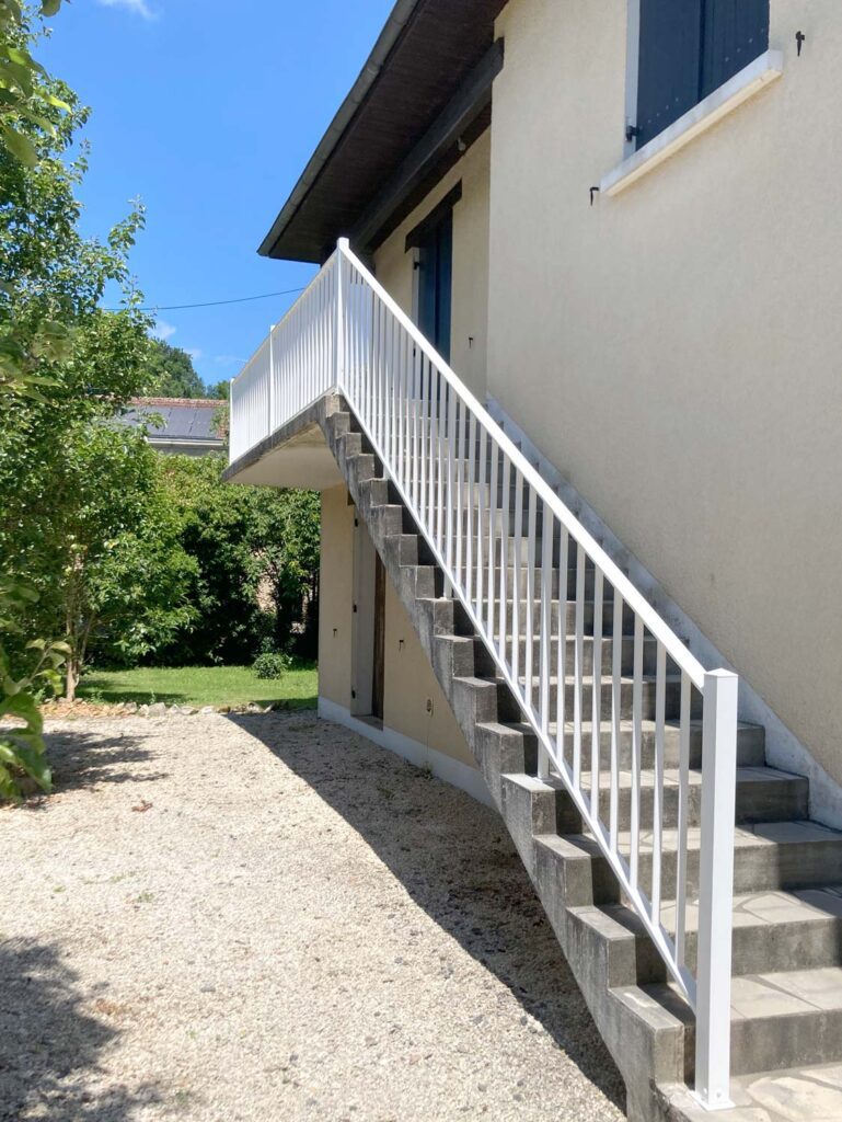 Garde-corps aménagement extérieur