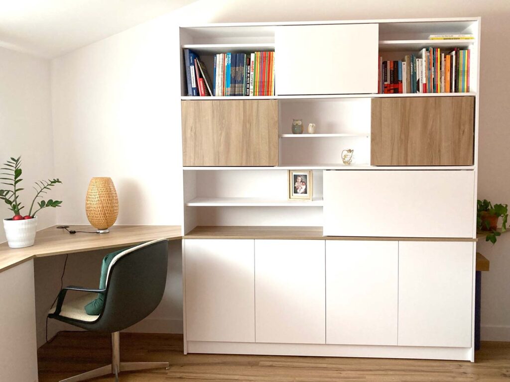Etagère et placard de rangement
